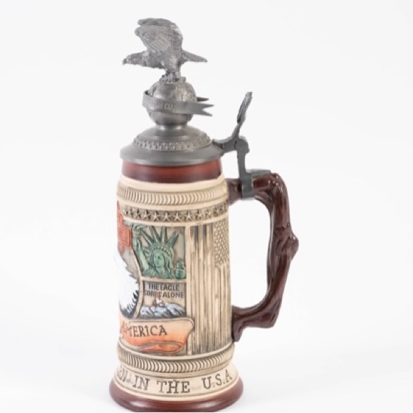 1985 Limited Edition Harley Davidson Stein Collection.